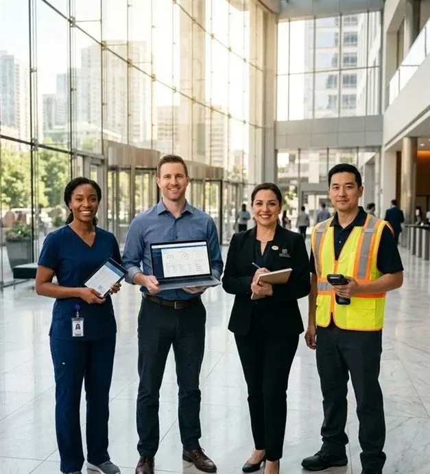 Staffing Solutions Agency 11 TrueGigs national workforce staffing team providing temporary and direct-hire talent across healthcare, IT, hospitality, and logistics