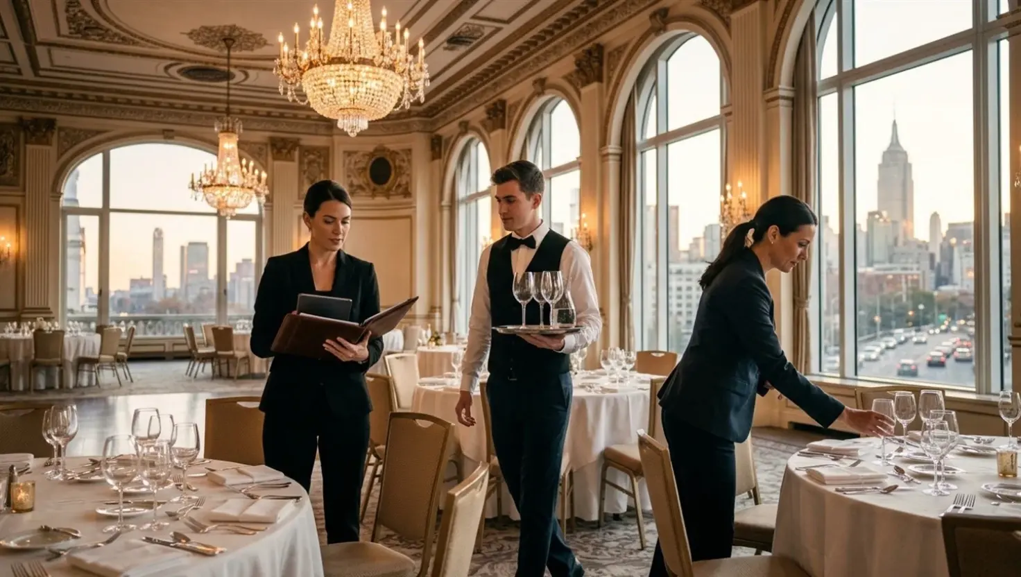 Staffing Solutions Agency 15 Hospitality staffing costs in New York banquet servers and hotel staff