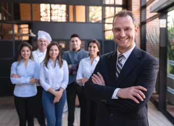 Staffing Solutions Agency 1 Professional hospitality staffing team including banquet captains, hotel servers, and event managers ready for deployment